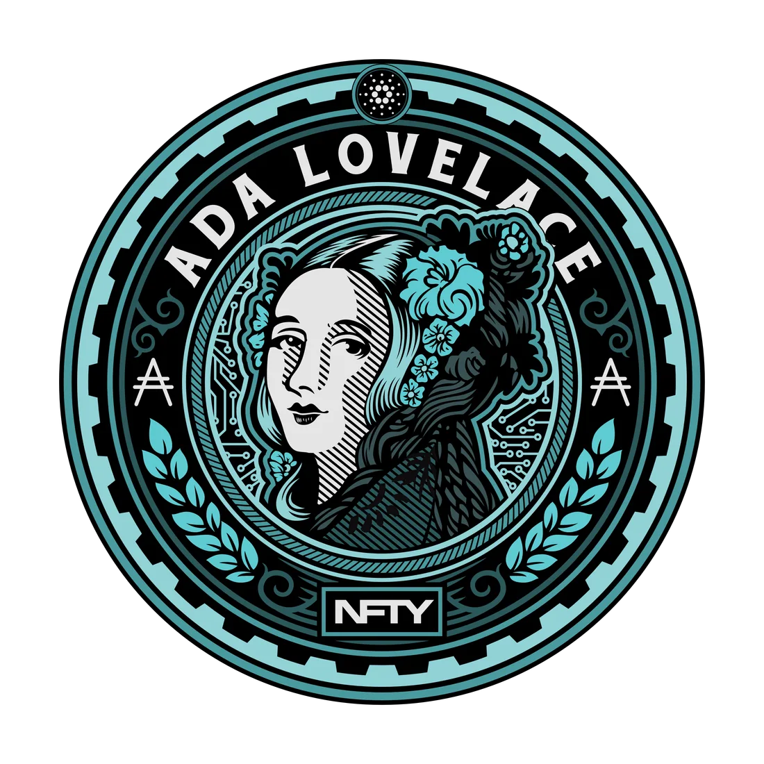 Ada Lovelace portrait from Cardano Series 1
