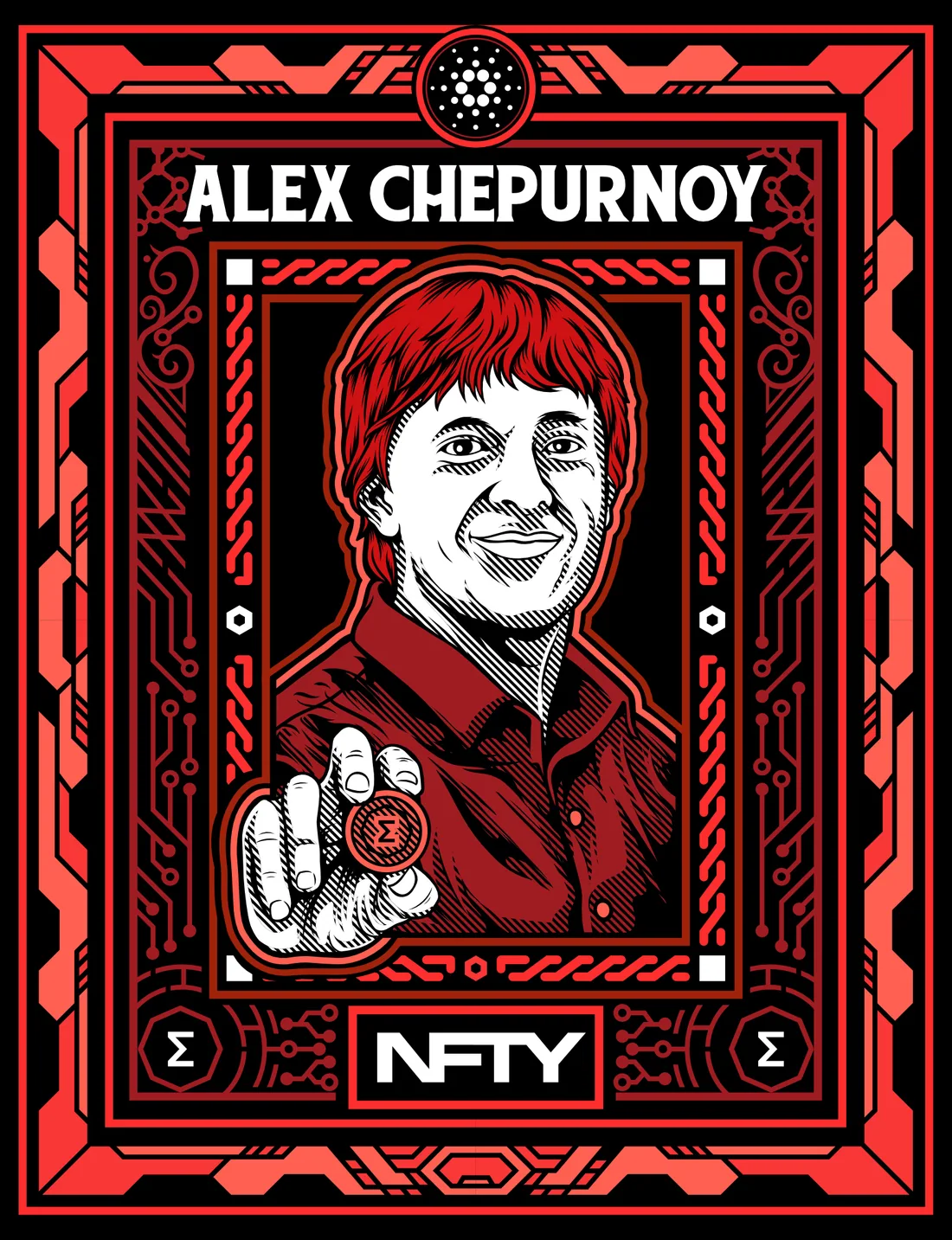 The Cardano Series 2 artwork titled Alex Chepurnoy