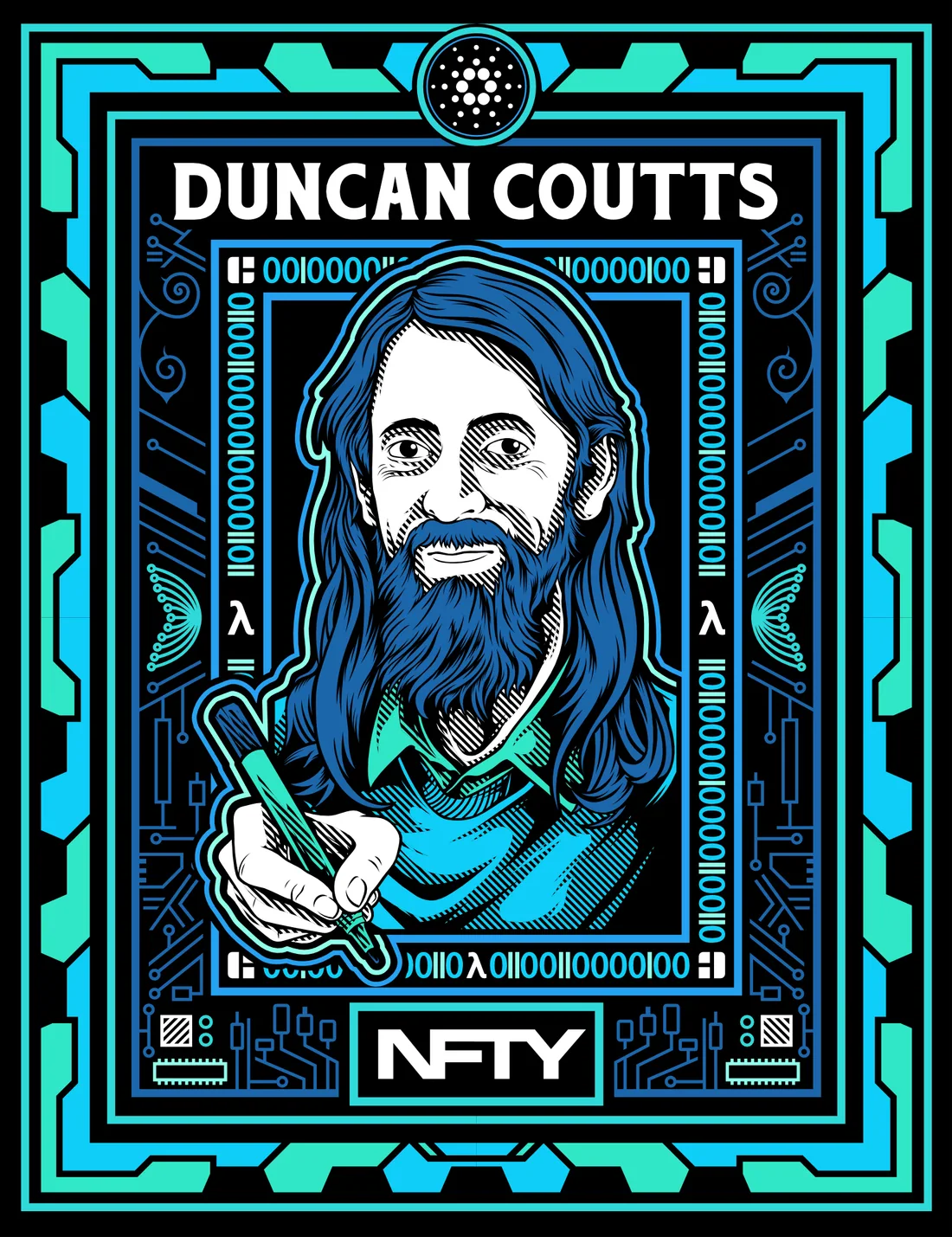 The Cardano Series 2 artwork titled Duncan Coutts