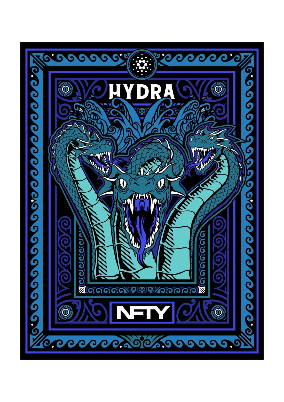 The Cardano Series 1 artwork titled Hydra