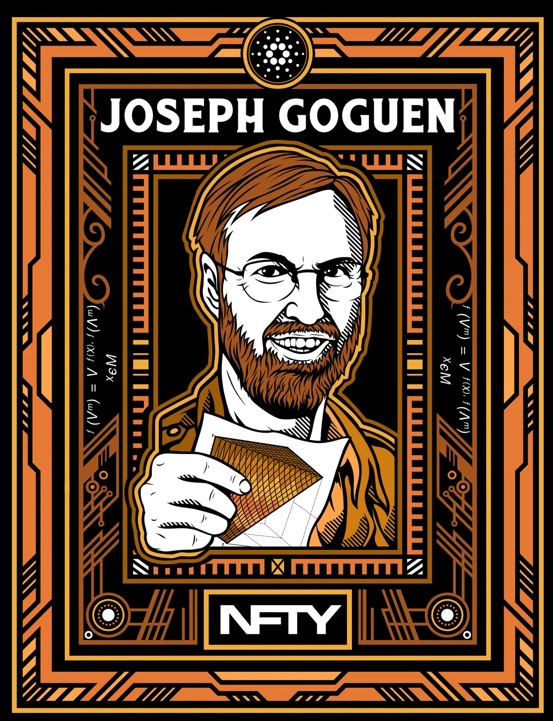 The Cardano Series 2 artwork titled Joseph Goguen